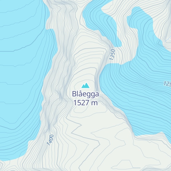 Map of Blåegga