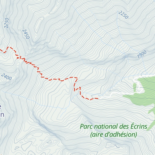 Map of Cabane du Vallon
