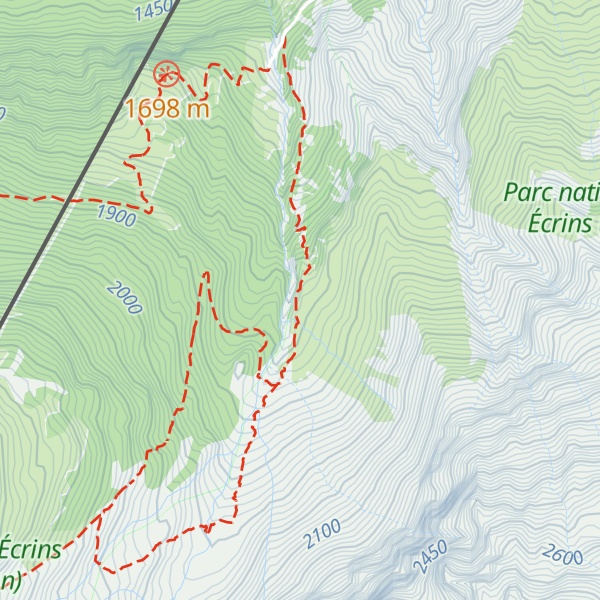 Map of Chalet de Chal Vachère