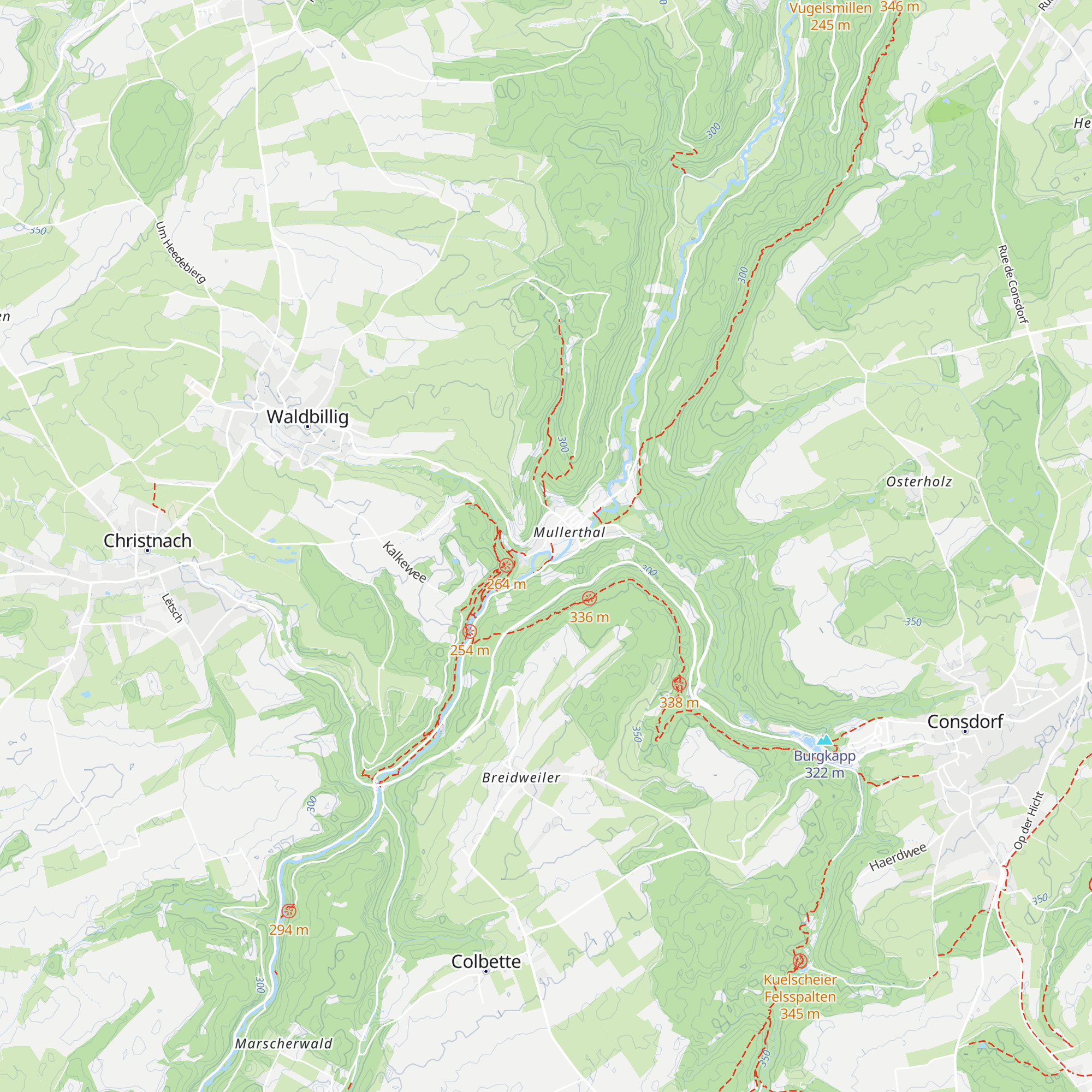 Touristcenter Heringer Millen map