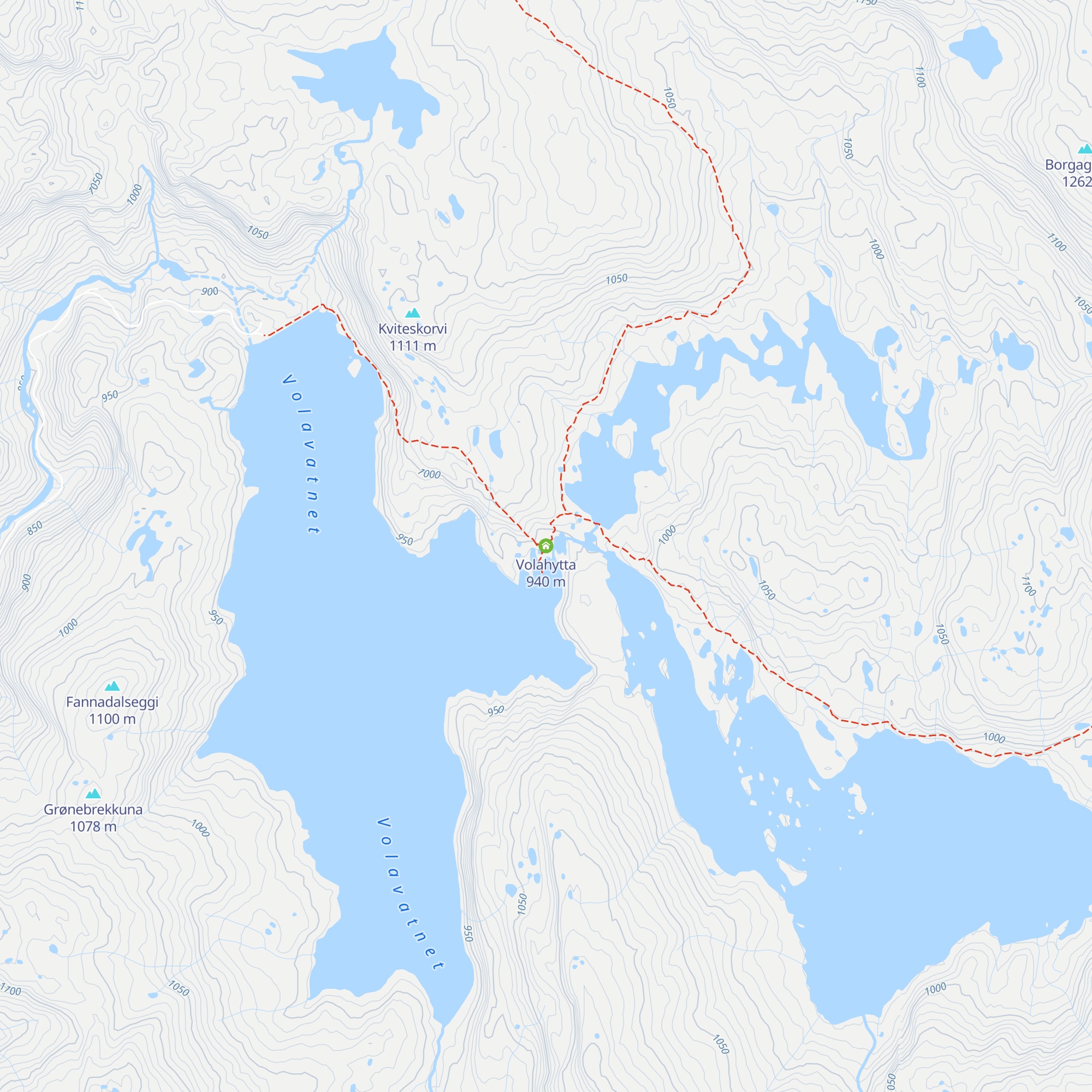 Volahytta map