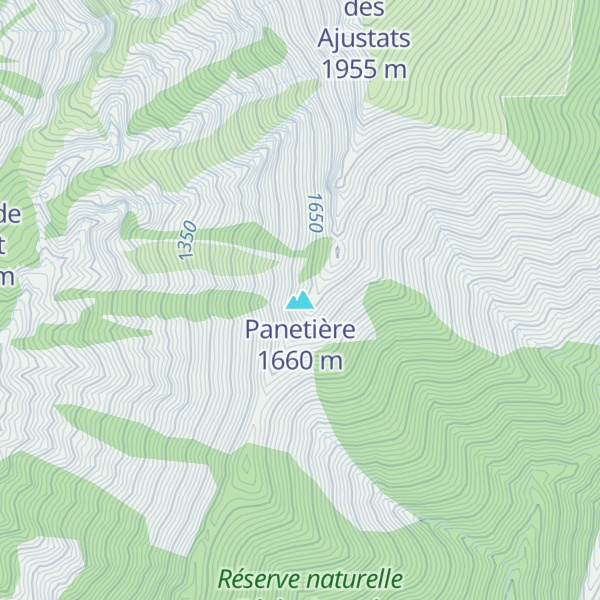 Map of Panetière