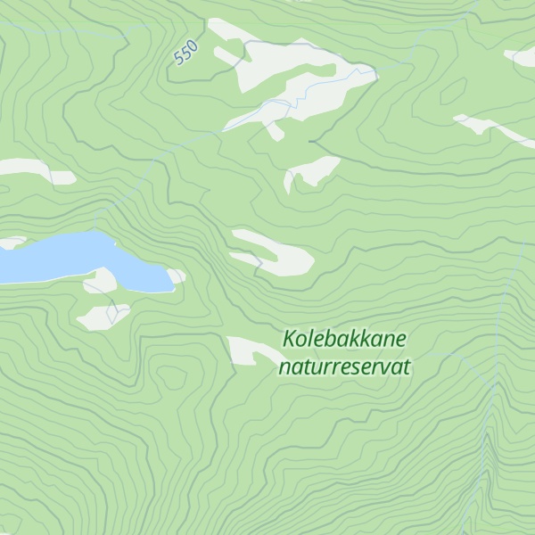 Map of Saltkleivholten