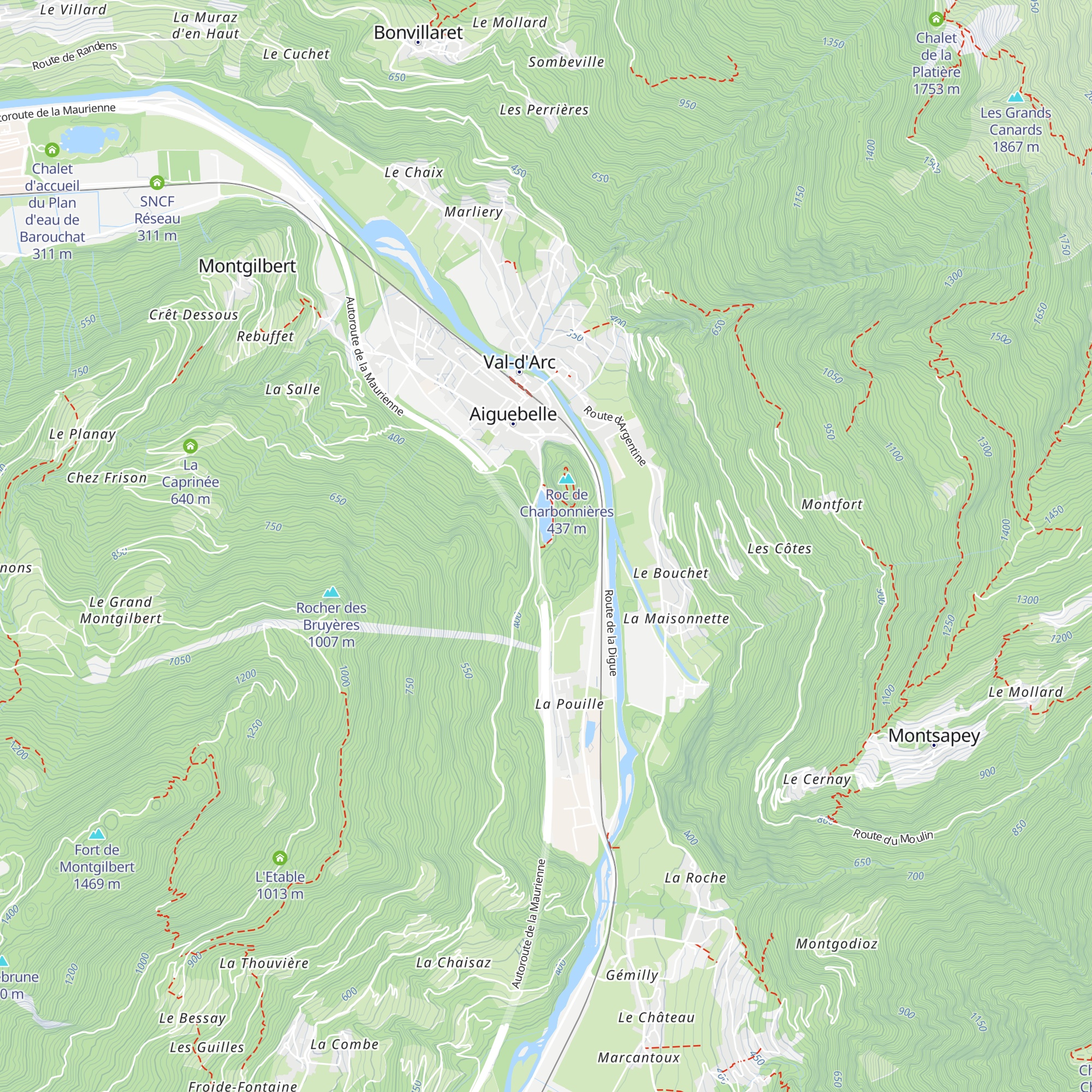 Le Four map