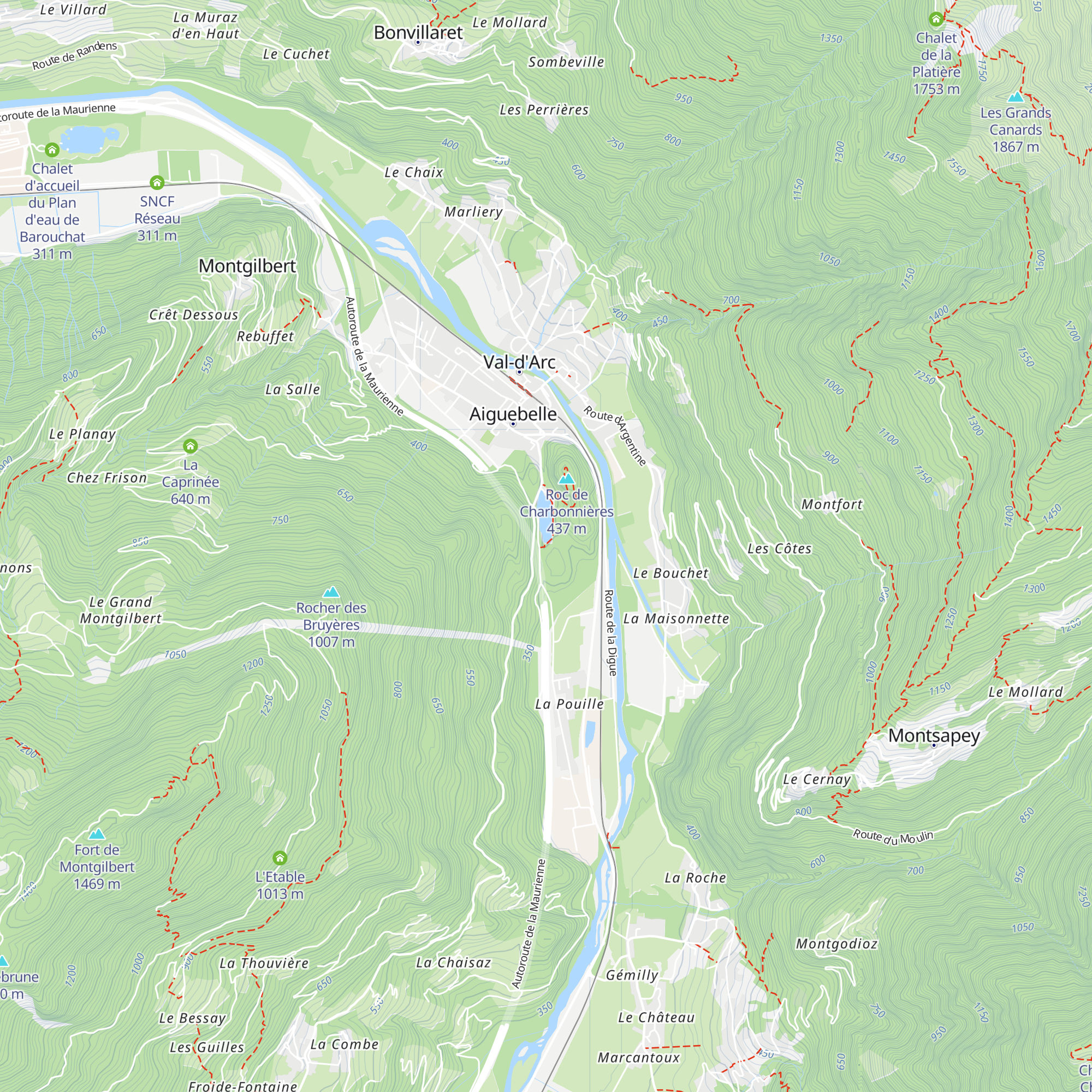 Le Four map