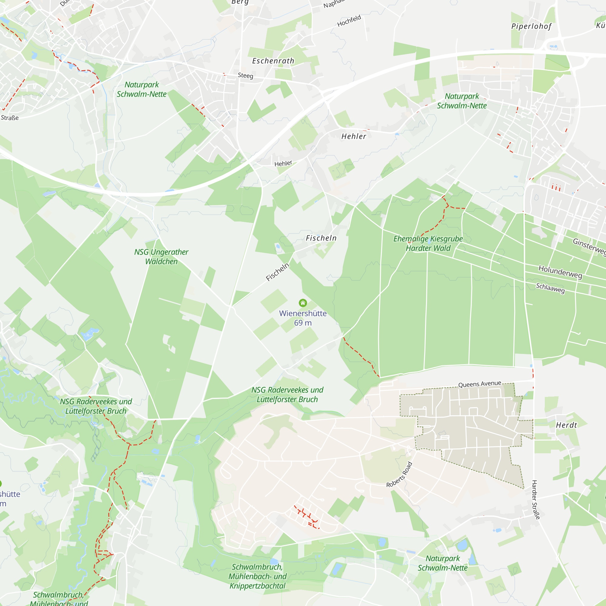 Wienershütte map
