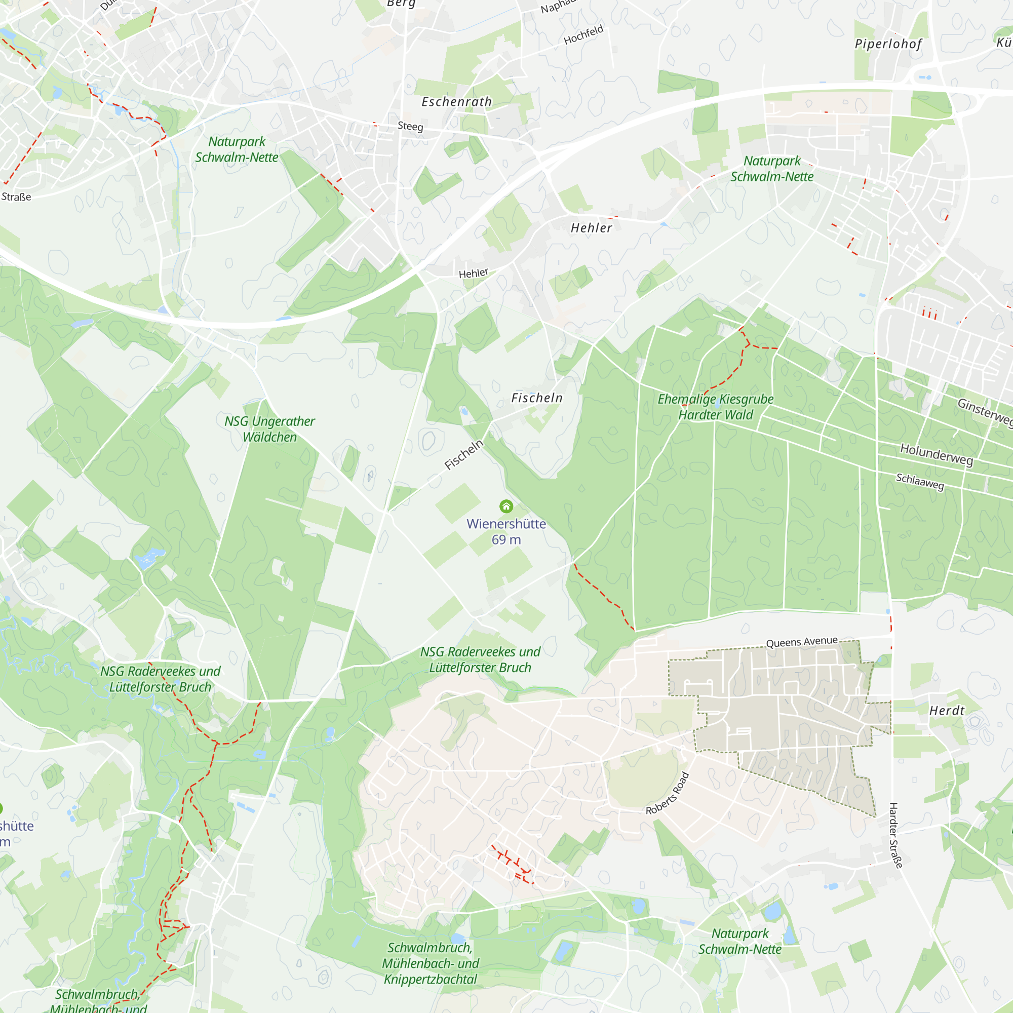 Wienershütte map
