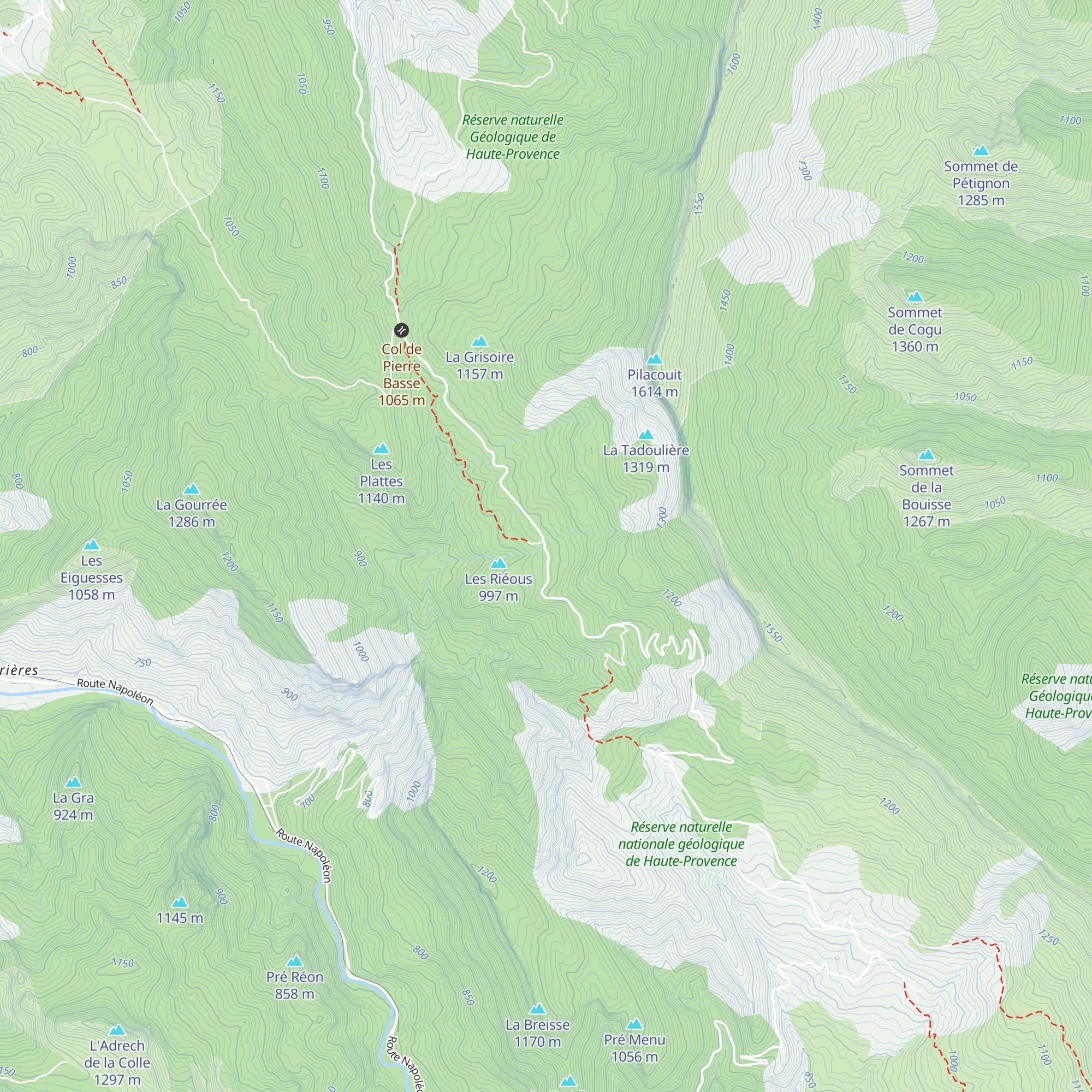 Gîte du Domaine de la Clappe map