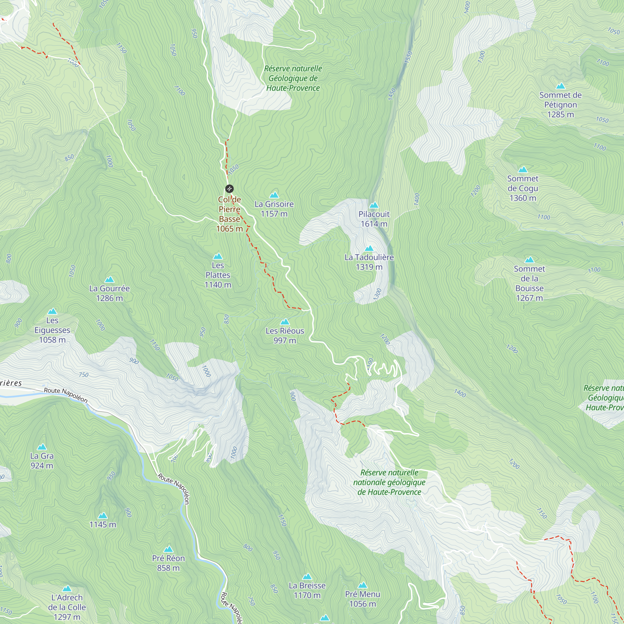 Gîte du Domaine de la Clappe map