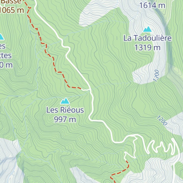 Map of Gîte du Domaine de la Clappe
