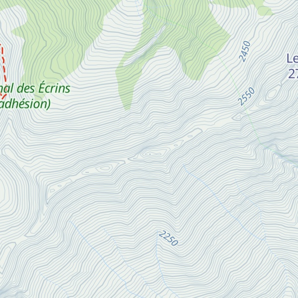 Map of Crête de Malamorte