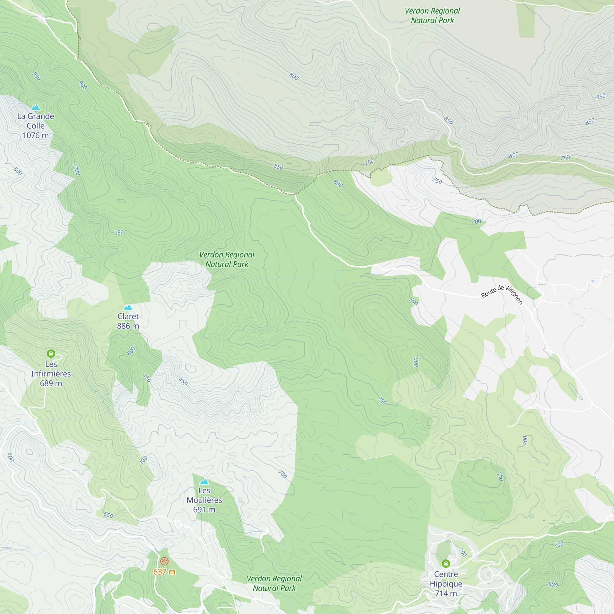 Valuègne map