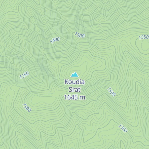 Map of Koudia Srat