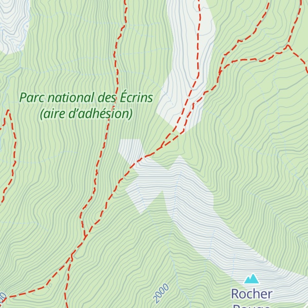 Map of Signal de la Grave