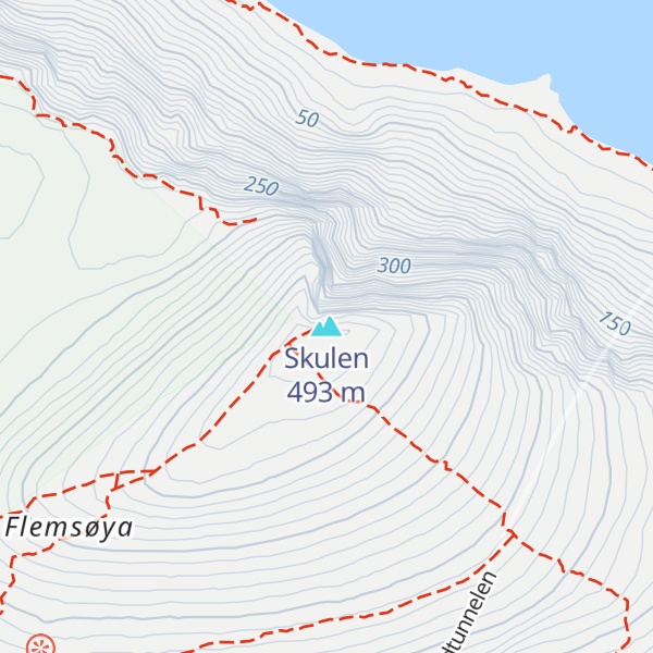 Map of Skulen