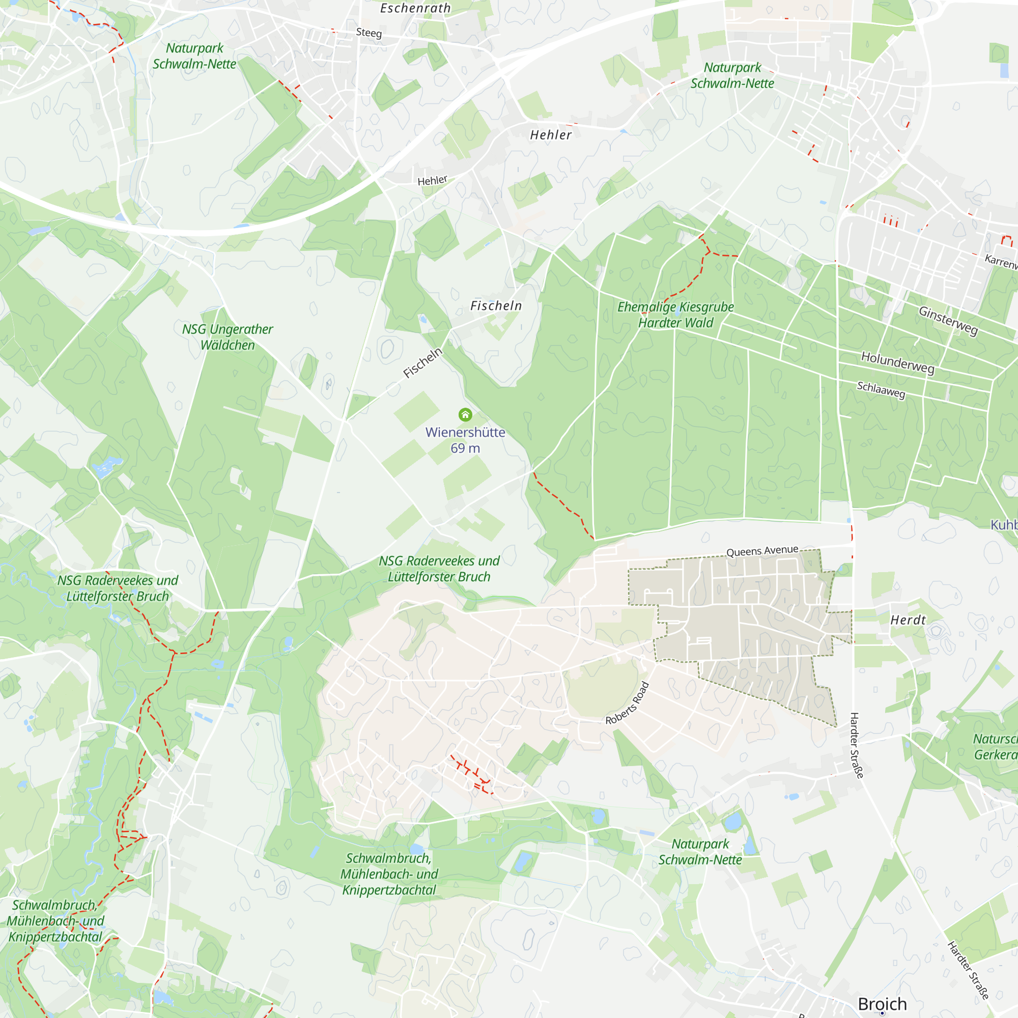 In Engelshütte map