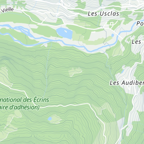 Map of Chalet Gueydan