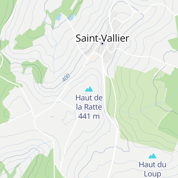 Map of Haut de la Ratte