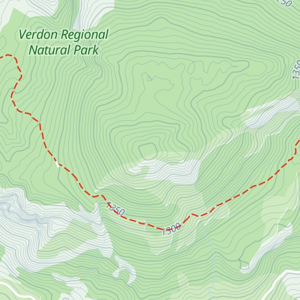 Map of Cime de Barbin