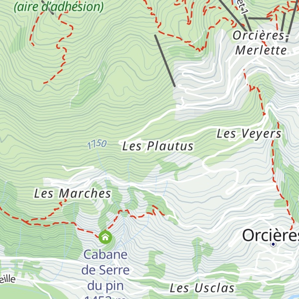 Map of Gîte du Bois de l'Ours