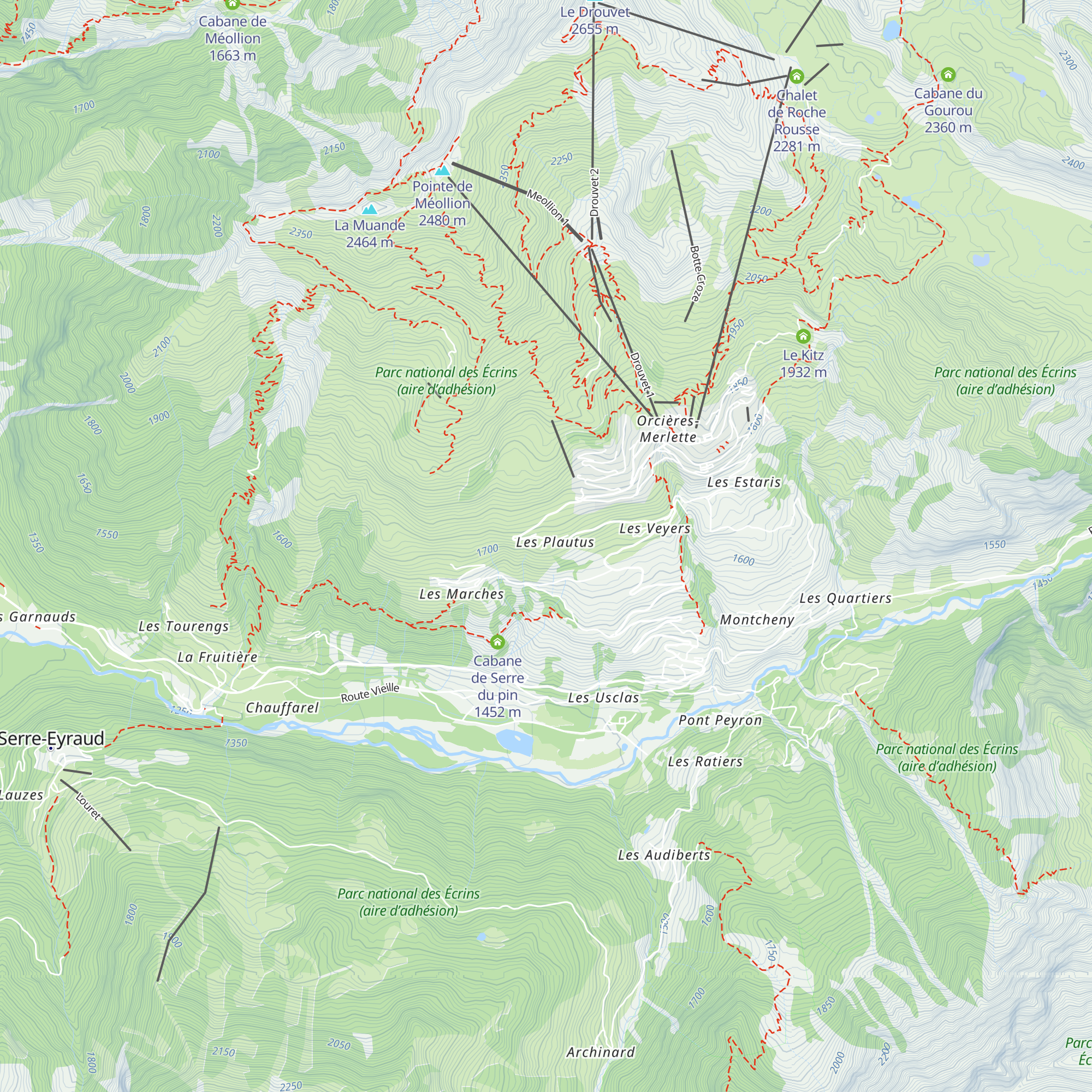 Gîte du Bois de l'Ours map