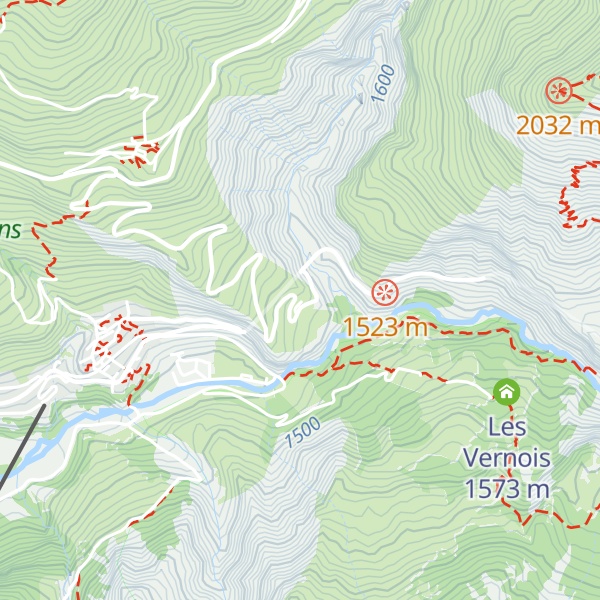 Map of Centre d'incendie et de secours de La Grave