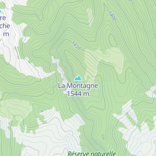 Map of La Montagne