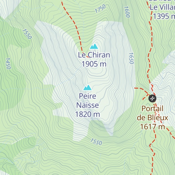 Map of Peire Naisse