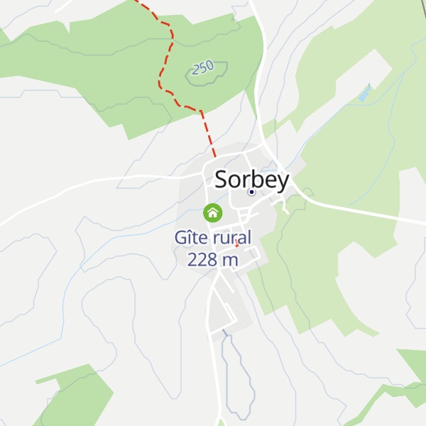 Map of Gîte rural
