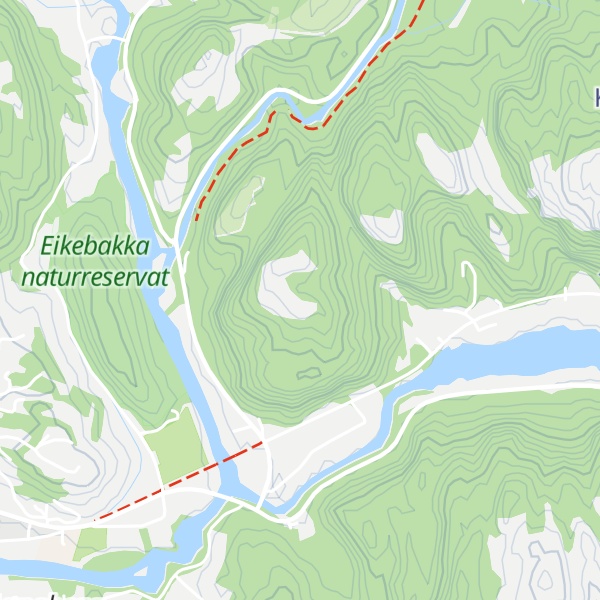 Map of Åmotfjellet