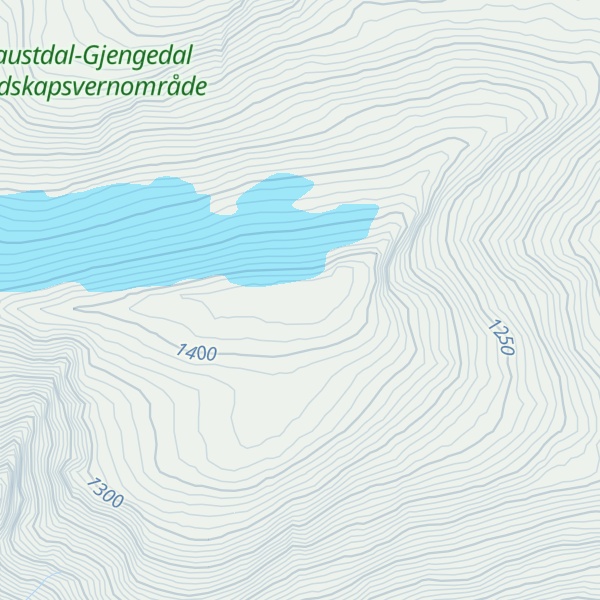 Map of Instengfjellet