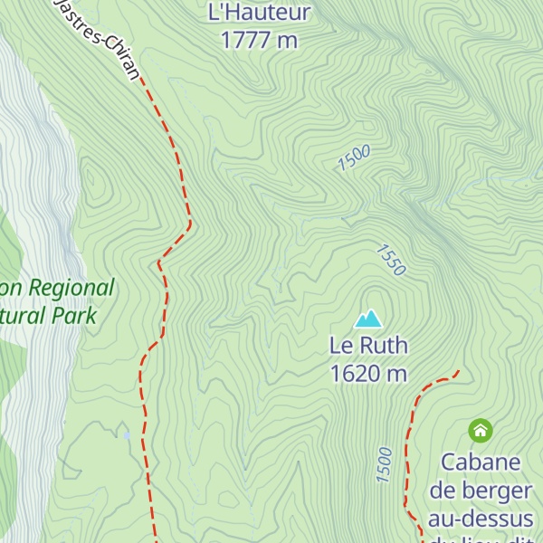 Map of Cabane de Peire Naisse