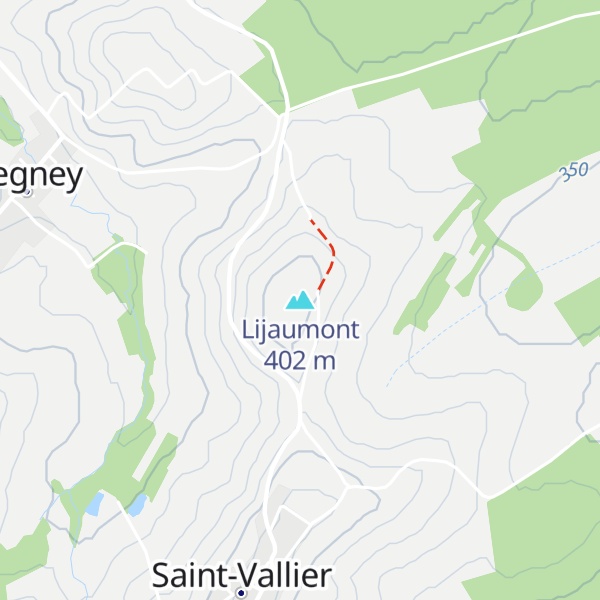 Map of Lijaumont