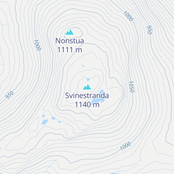 Map of Svinestranda
