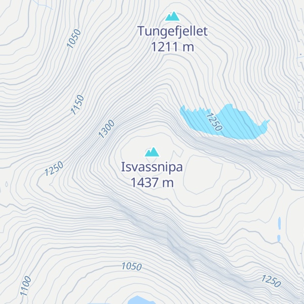 Map of Isvassnipa