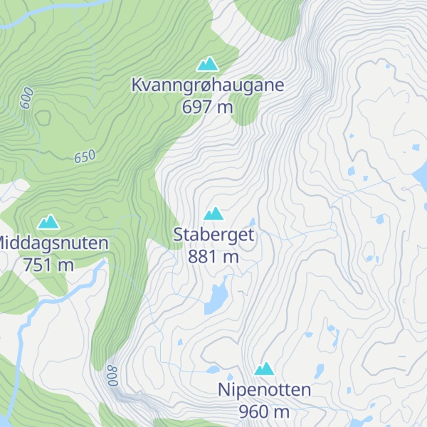 Map of Staberget