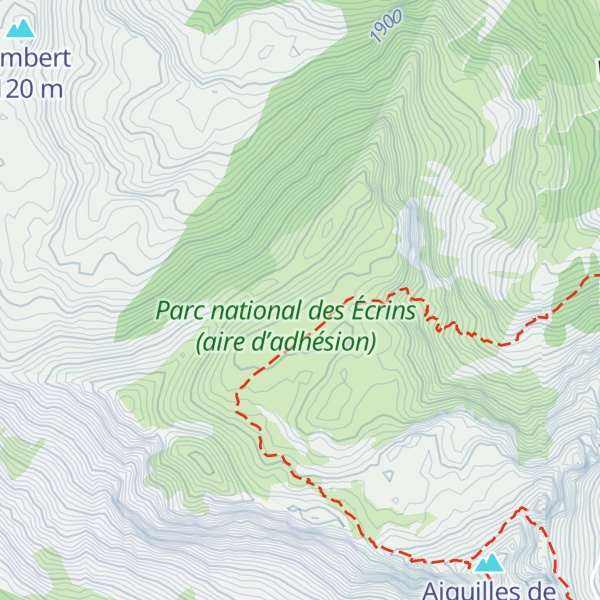 Map of Cabane des Rougnous