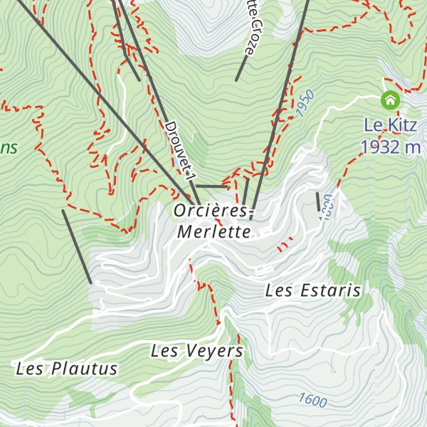 Map of Croustifeuille