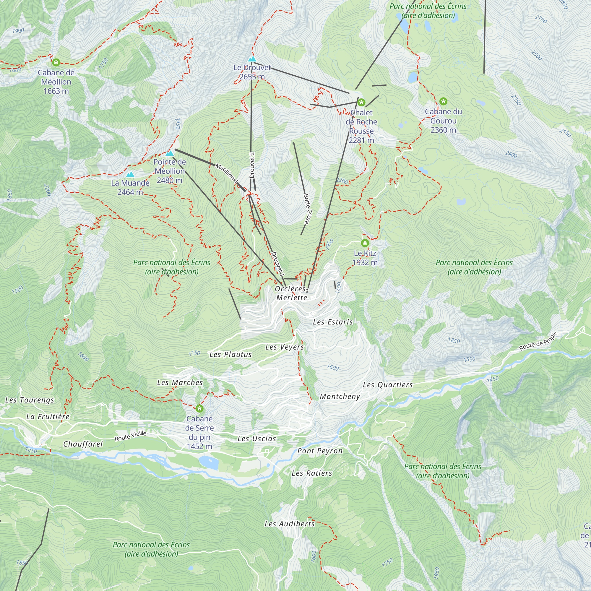 Le Kiff map