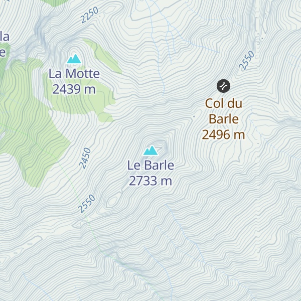 Map of Le Barle