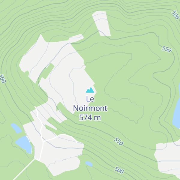 Map of Le Noirmont