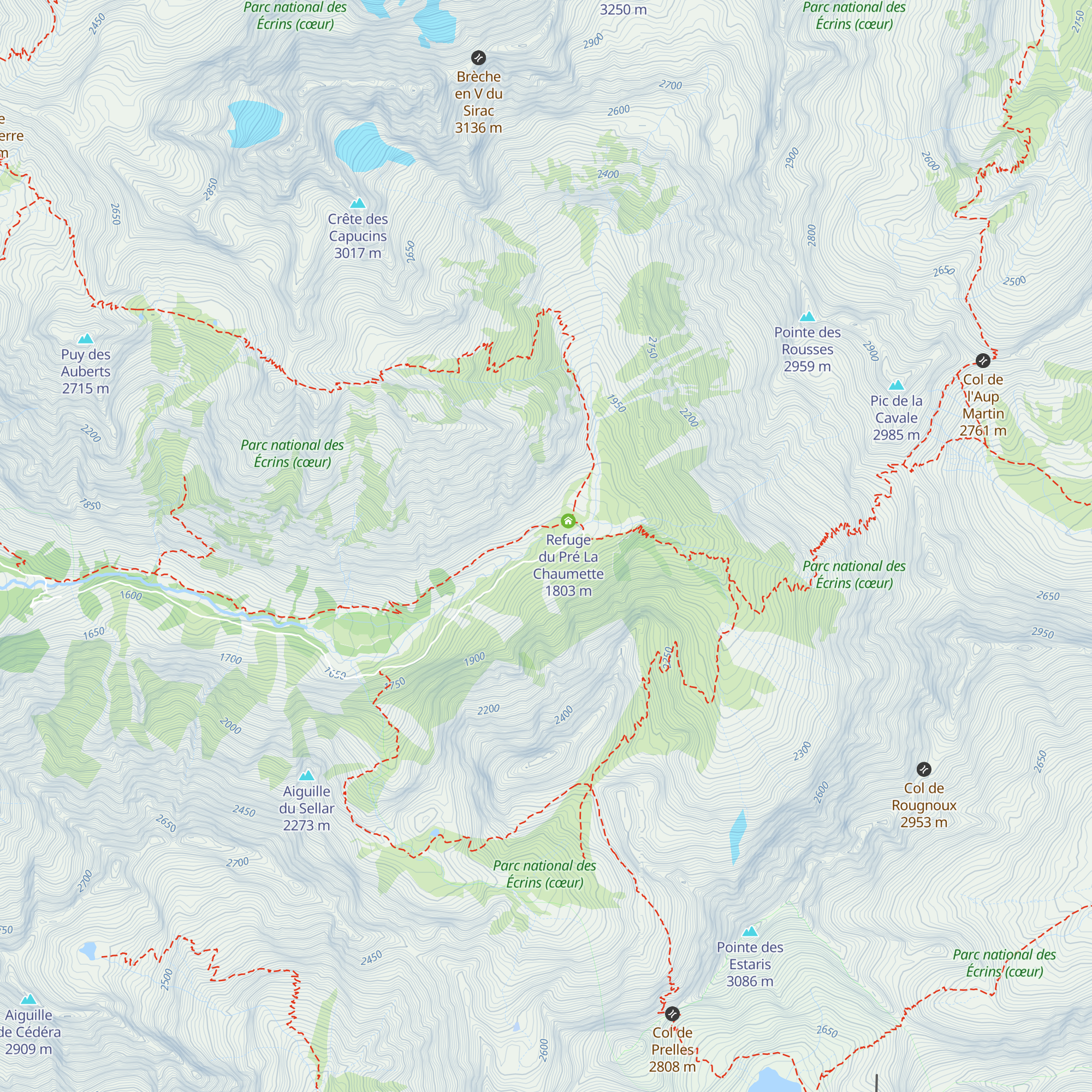 Cabane Pastorale map