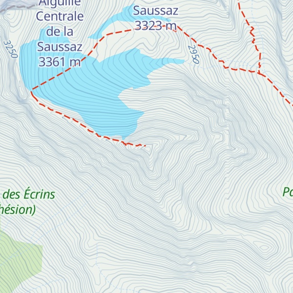 Map of Aiguille du Goléon
