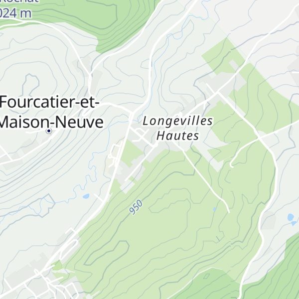 Map of Gîte Les Hirondelles