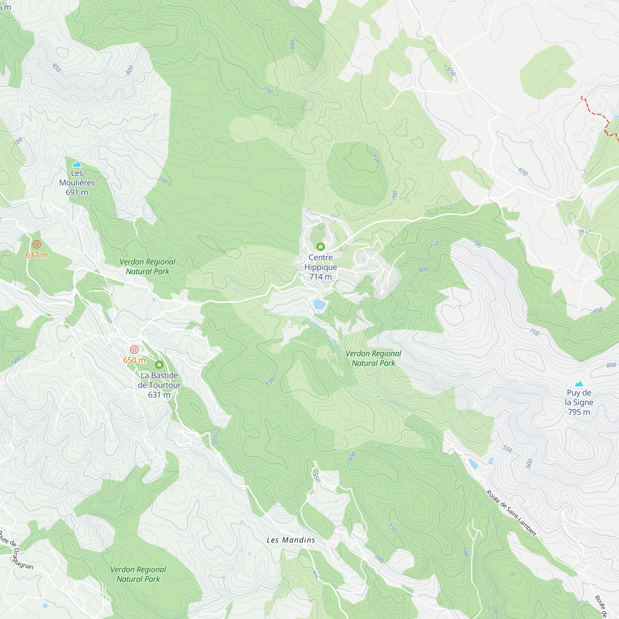 Gîtes les Sources map
