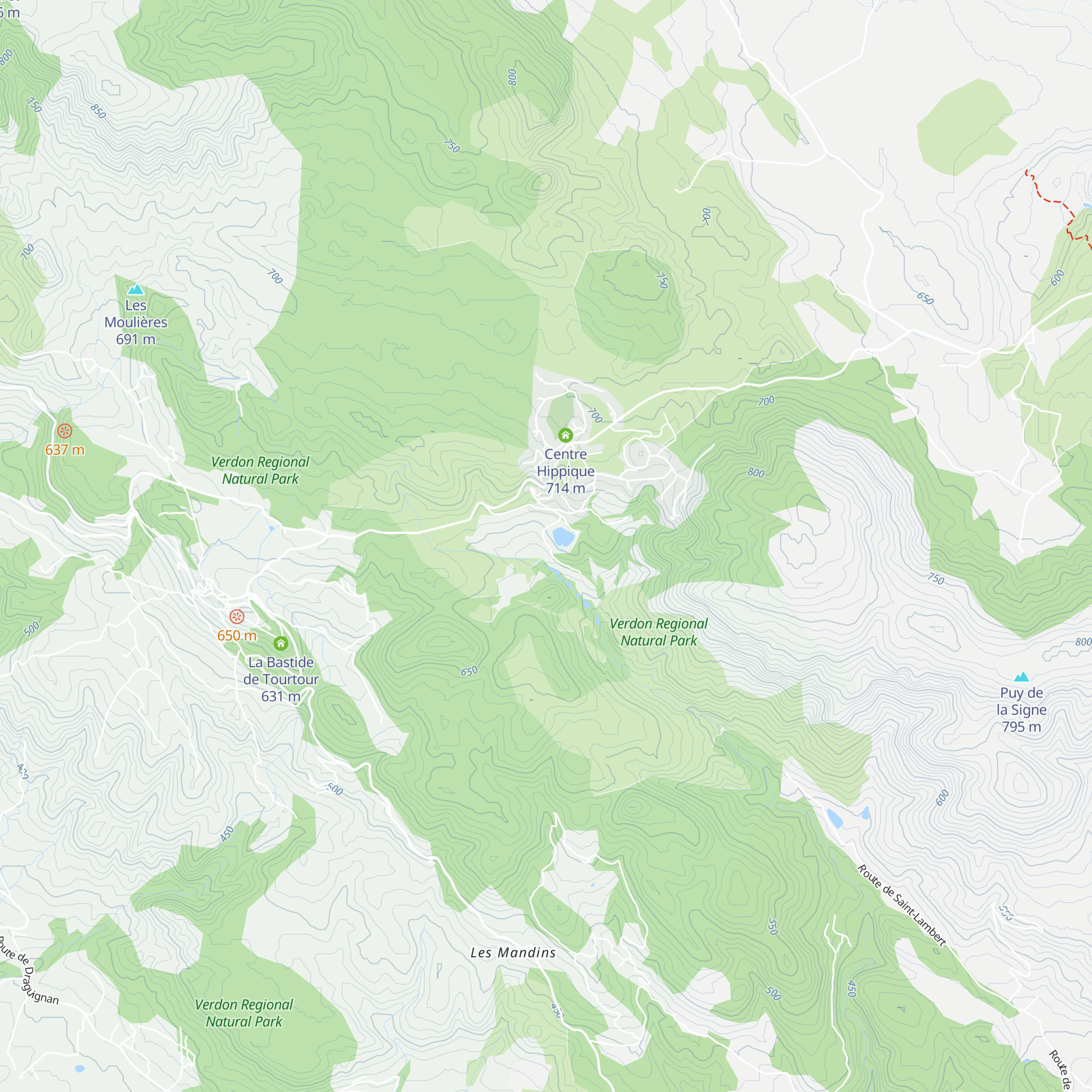 Gîtes les Sources map
