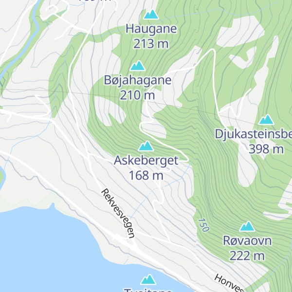 Map of Askeberget