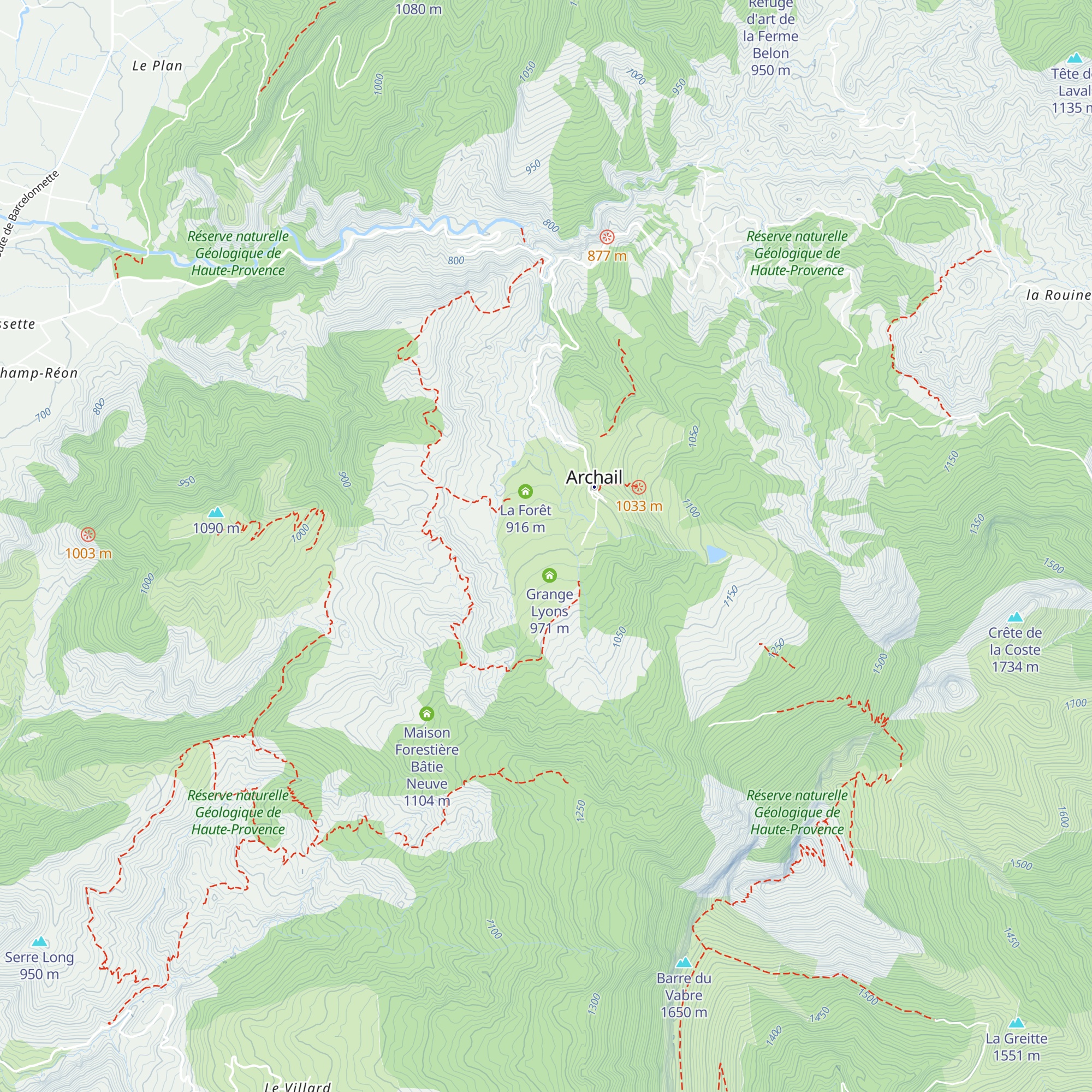 Bergerie du Plan map