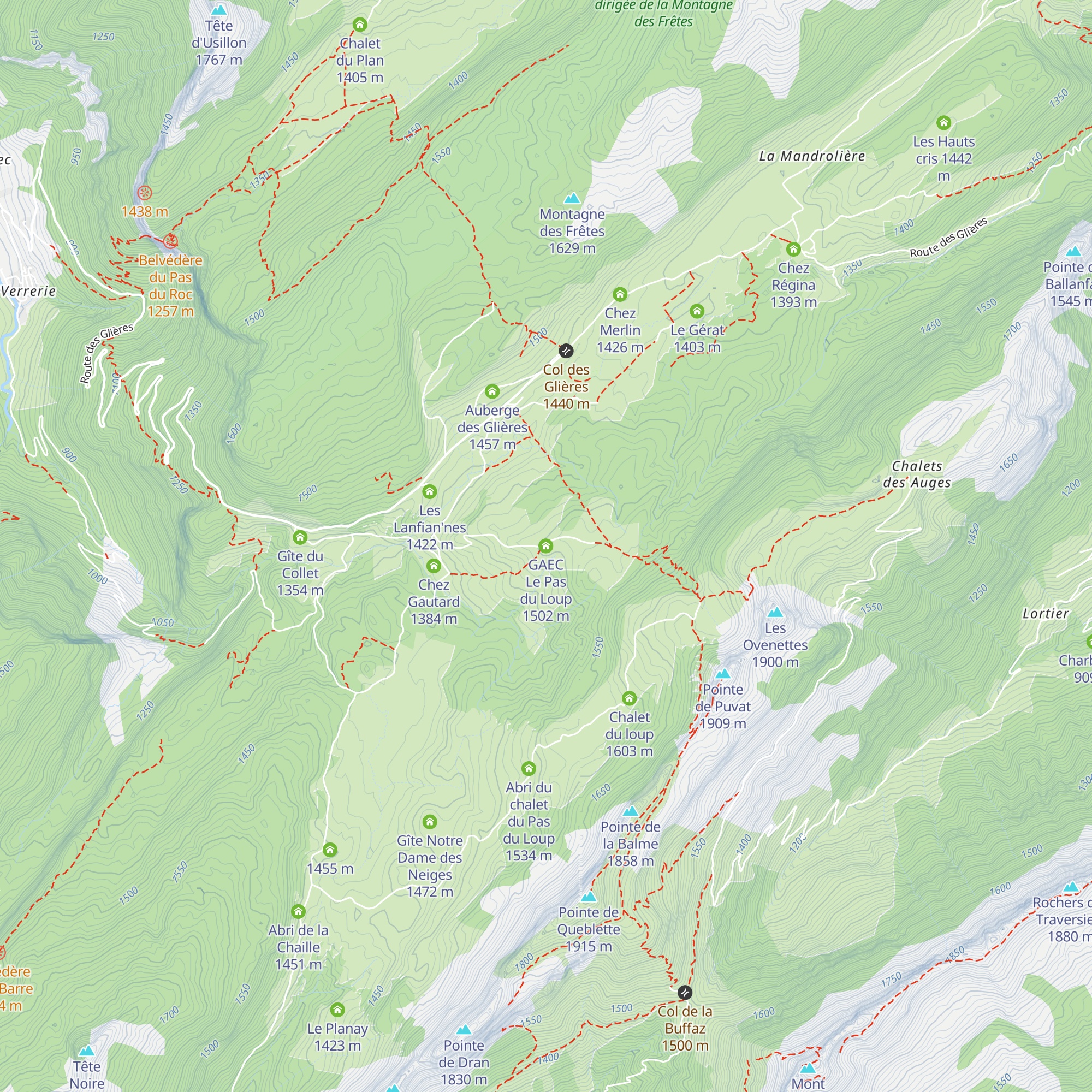 GAEC Le Pas du Loup map