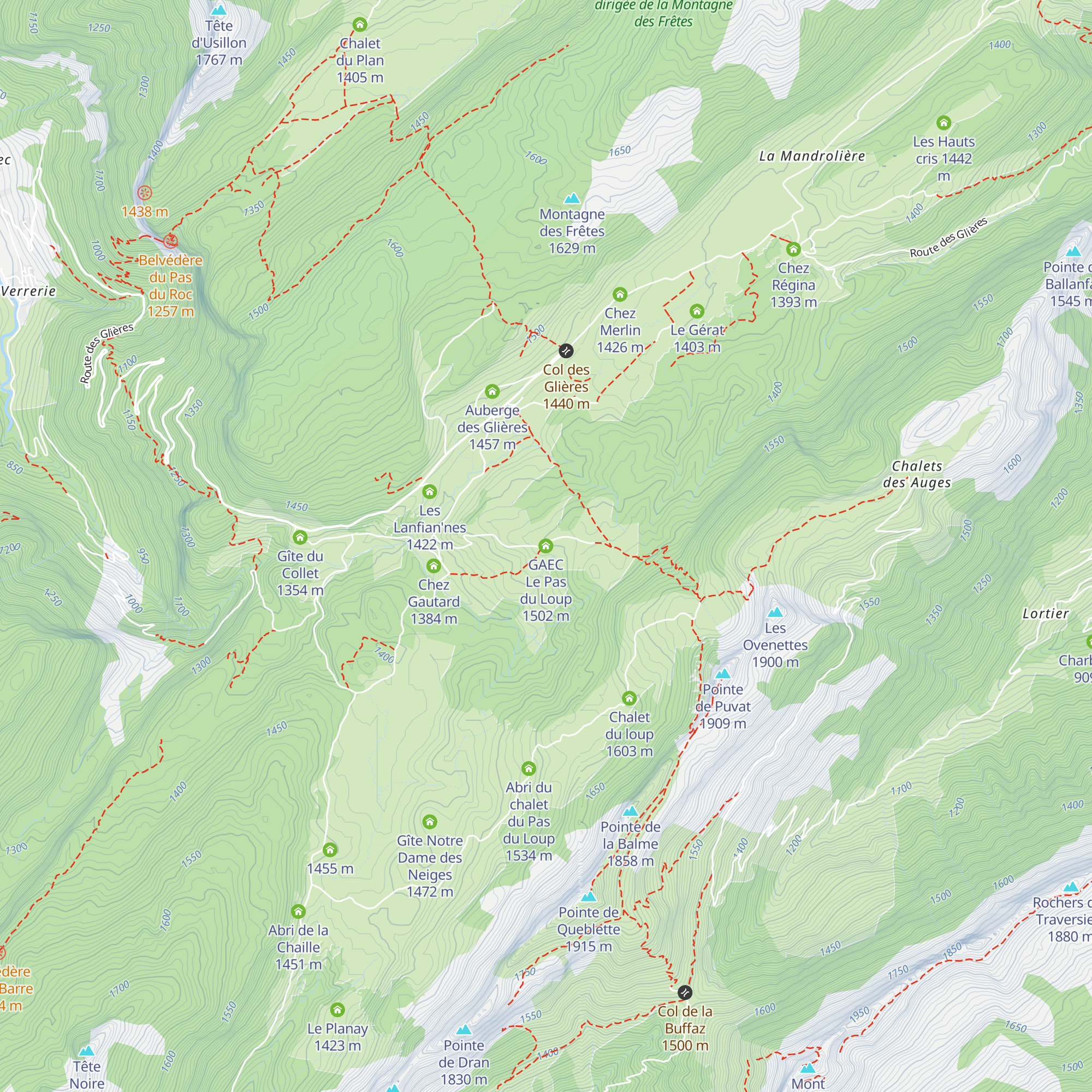 GAEC Le Pas du Loup map